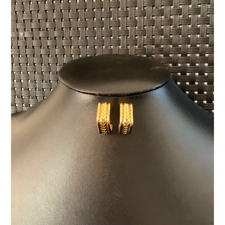 Argola feminina Romena - Aço Inoxidável