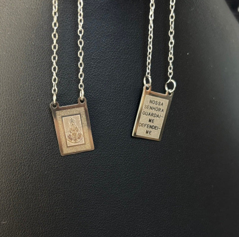 Escapulário Nossa Senhora Aparecida – Proteção com Estilo e Devoção