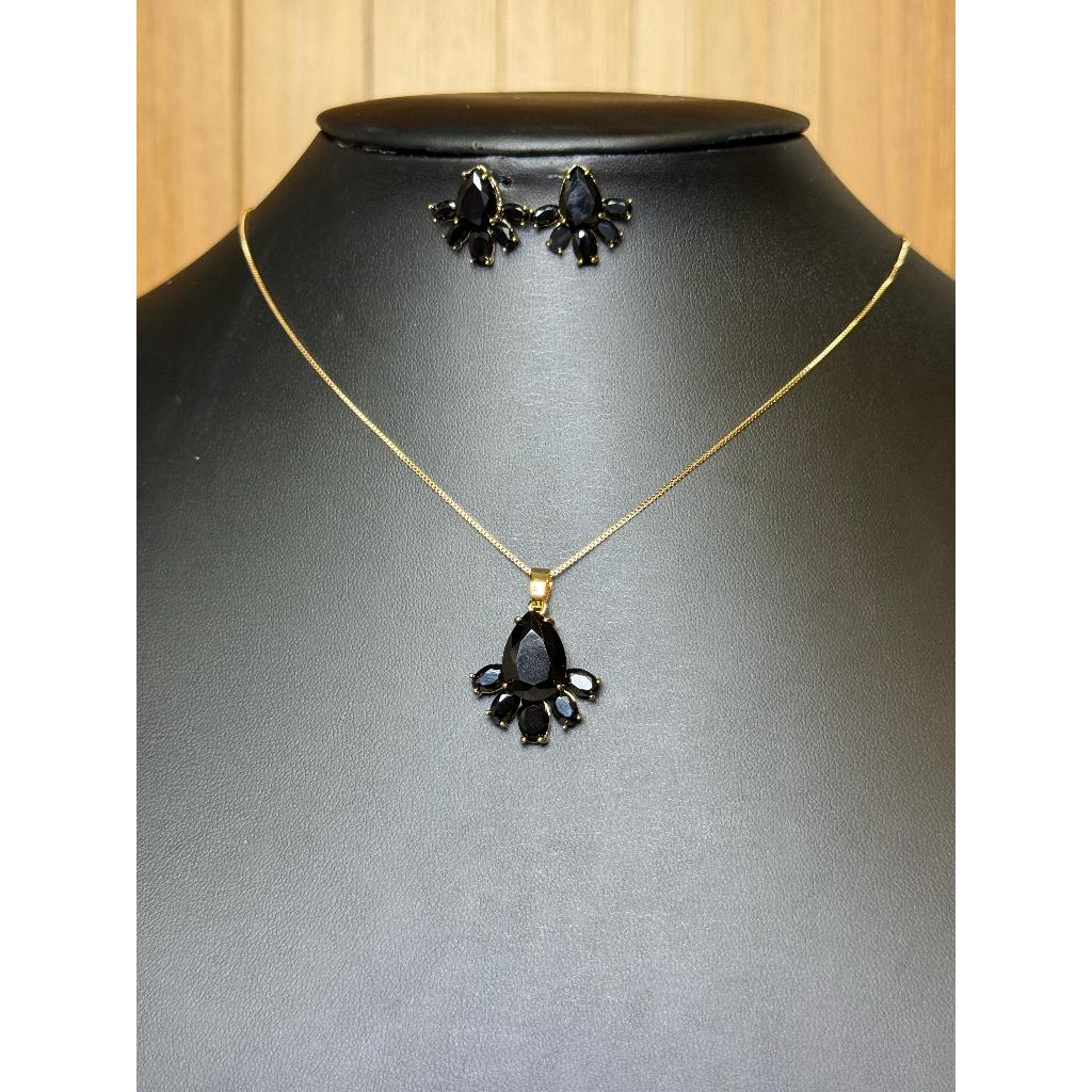 Colar feminino Veneza com Brinco