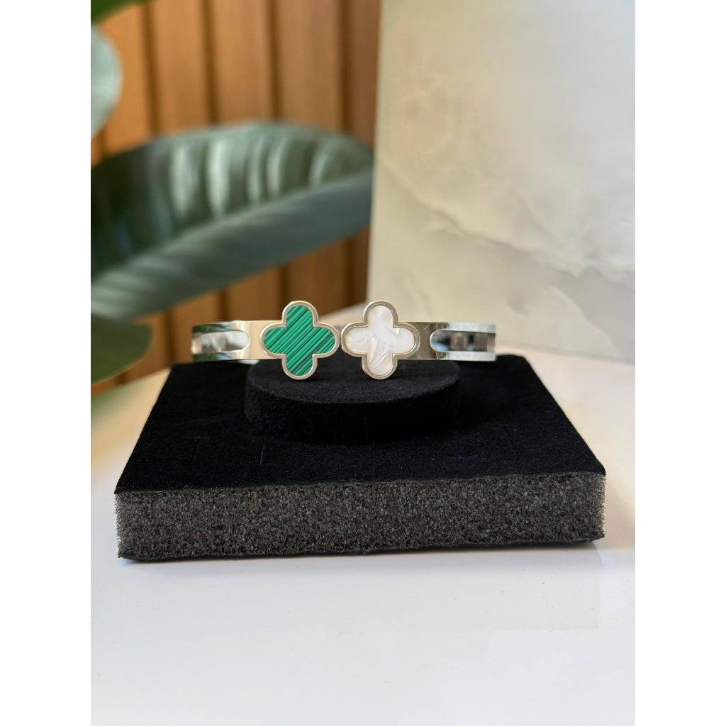 Pulseira Elegance Duetto em Aço Inoxidável