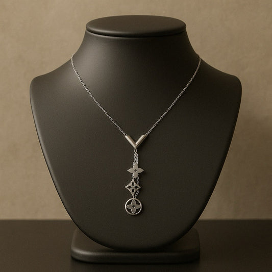 Colar Elegance Charm 2025 - aço inoxidável 316L