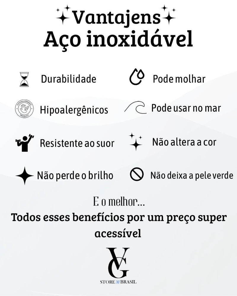 Anel Modelo Prego em Aço Inoxidável