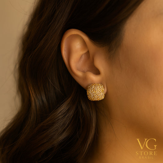 BRINCOS FEMININOS FOLHEADOS TENDÊNCIAS MODA BLOG