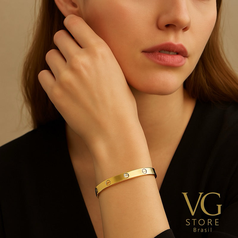 Pulseira elegance - Aço inoxidável 316L – sofisticação e durabilidade