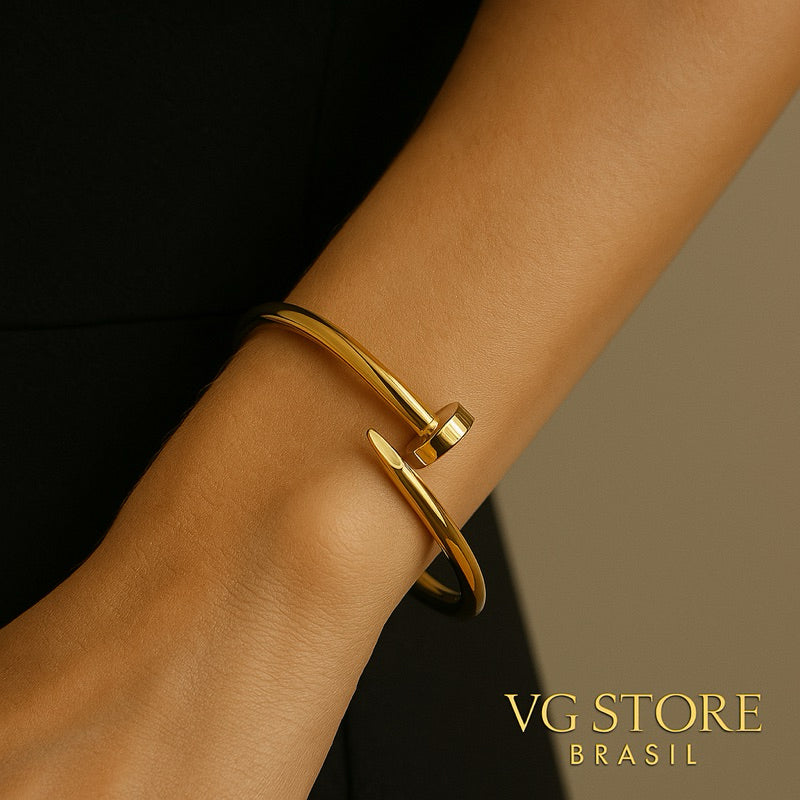 Bracelete unissex  Prego - Aço Inoxidável