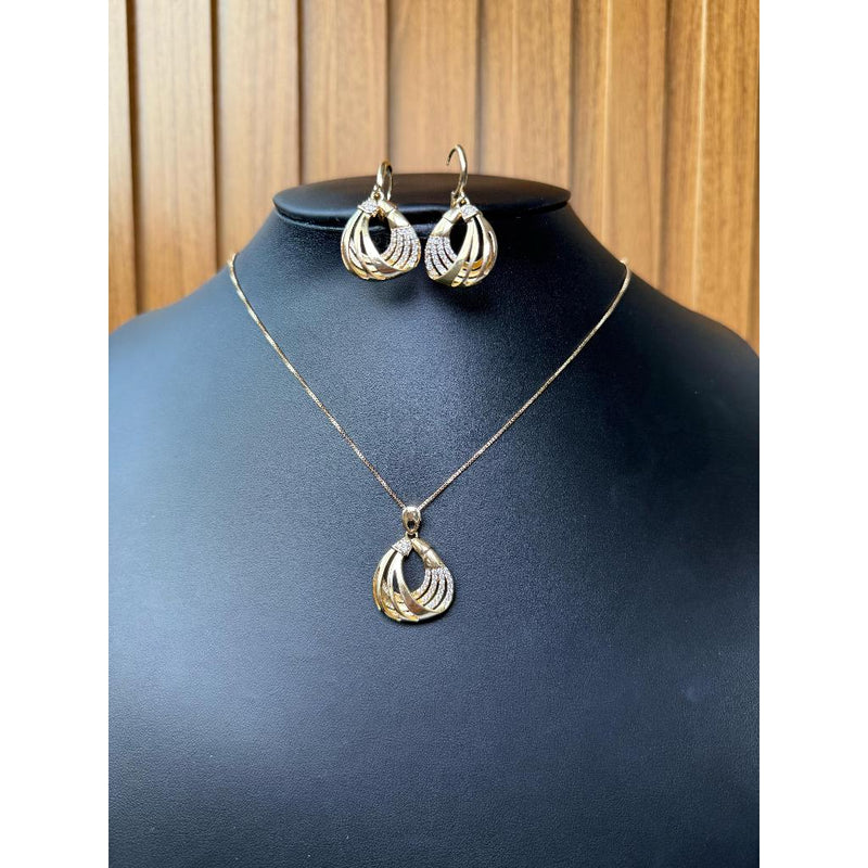 Conjunto Colar e Brincos Clássico Luxo – Elegância e Sofisticação em Cada Detalhe!