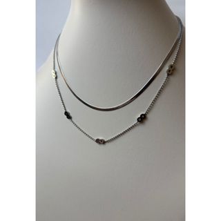 Colar feminino duplo - Moderno e Minimalista