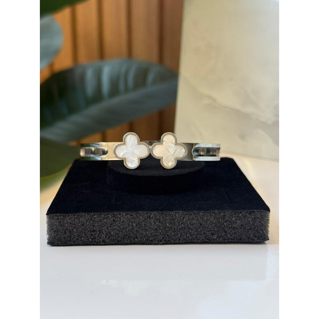 Pulseira Elegance Duetto em Aço Inoxidável