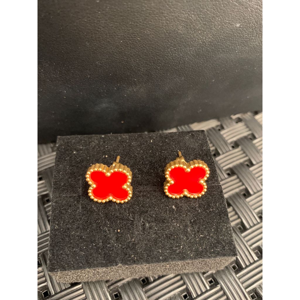 Brinco feminino clover luxo -  Aço Inoxidável 316L