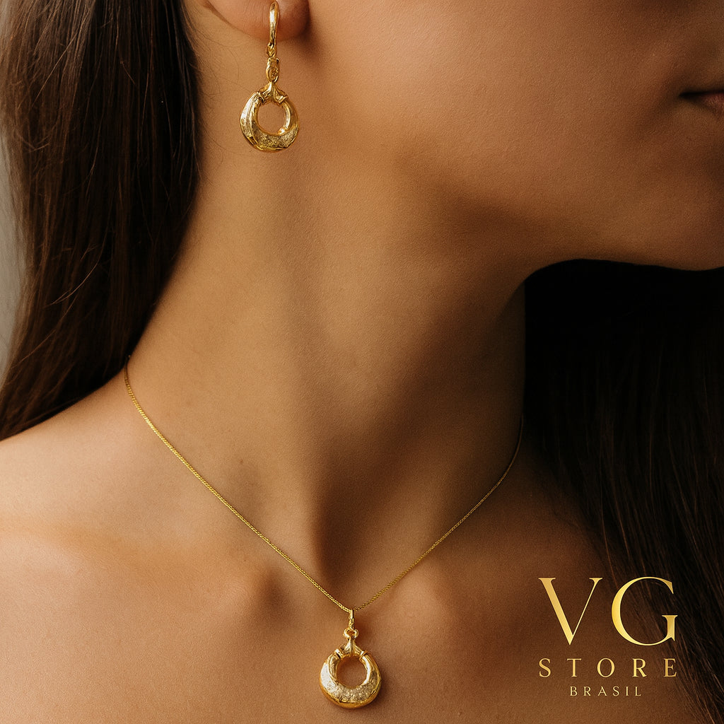 Colar feminino Infinity  Sofisticação Atemporal