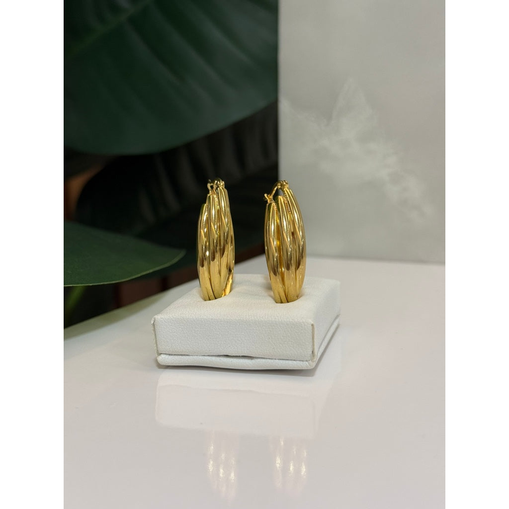 Brinco feminino Veneza - Aço Inoxidável – Sofisticação e Durabilidade