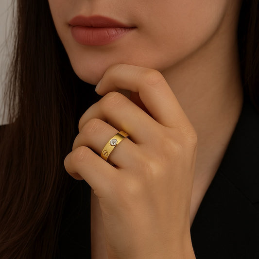 Anel love style – Aço Inoxidável