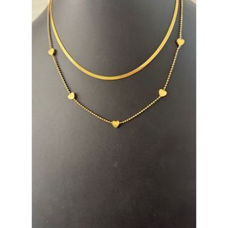 Colar feminino duplo - Moderno e Minimalista