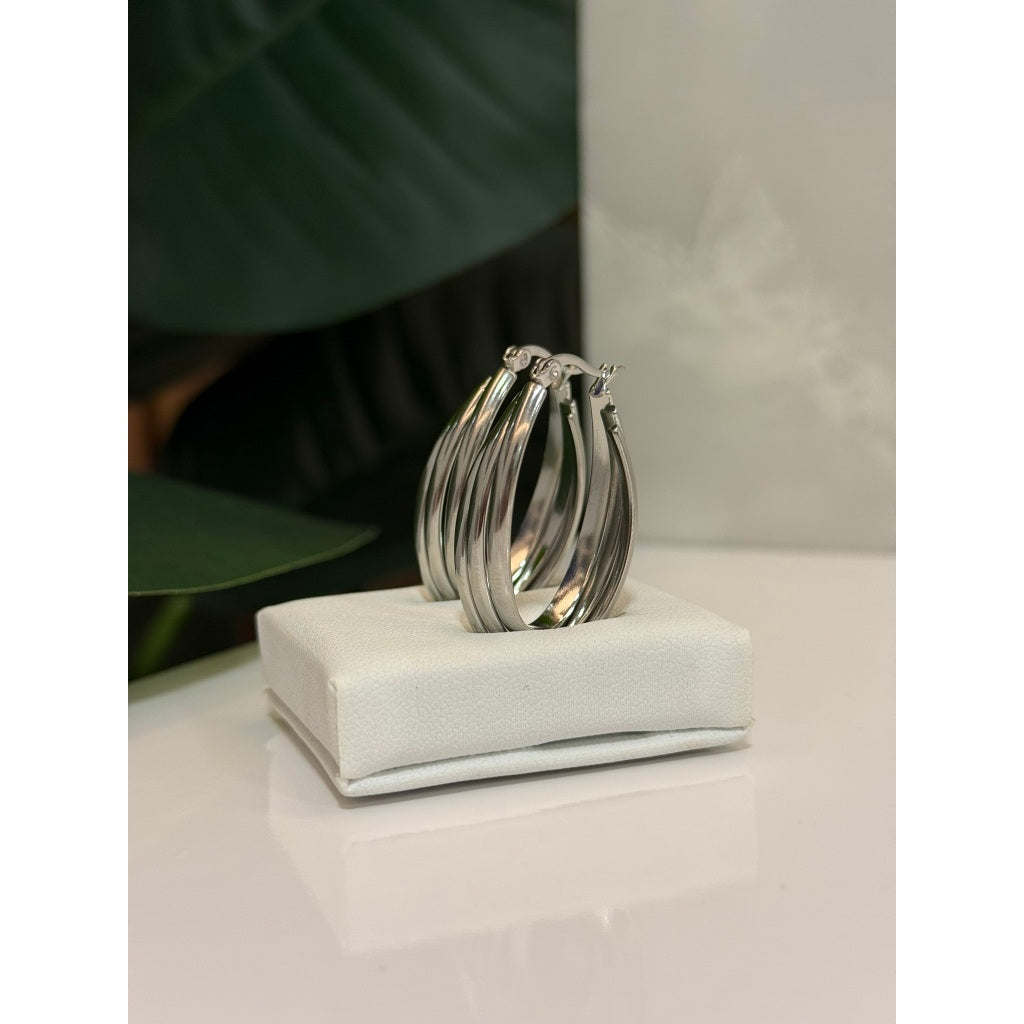 Brinco feminino Veneza - Aço Inoxidável – Sofisticação e Durabilidade