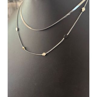 Colar feminino duplo - Moderno e Minimalista