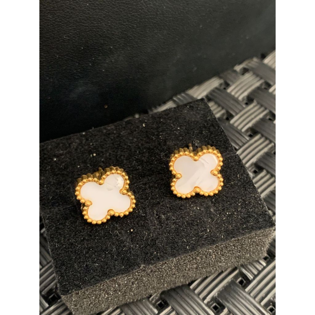 Brinco feminino clover luxo -  Aço Inoxidável 316L