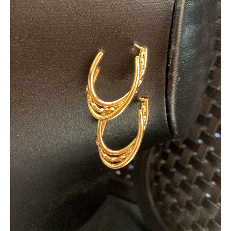 Argola Feminina Aurora - Aço inoxidável