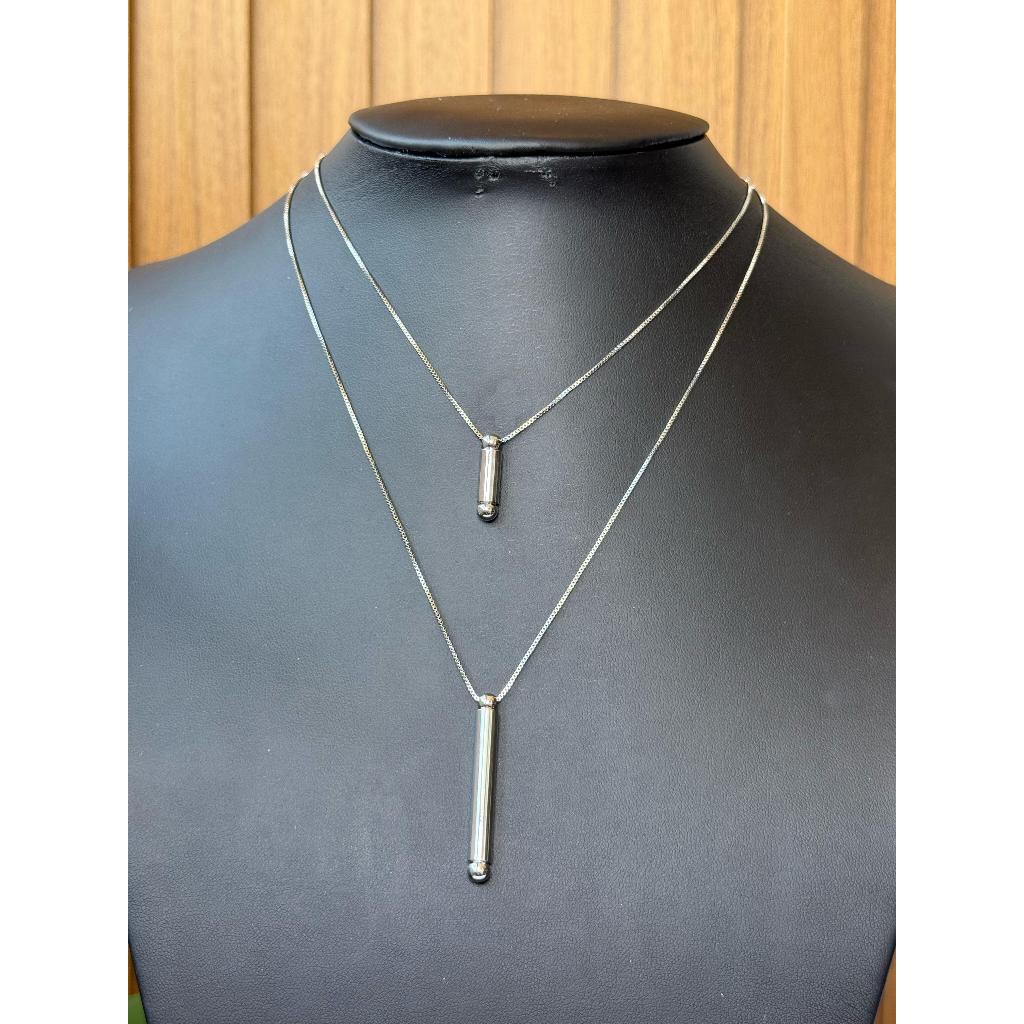 Colar feminino Duplo Minimalista – Sofisticação e Estilo em Cada Detalhe